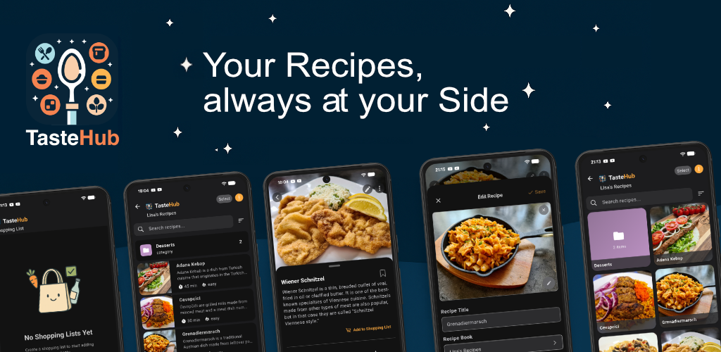 TasteHub Feature Graphic